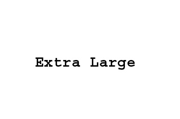 Extra Large 